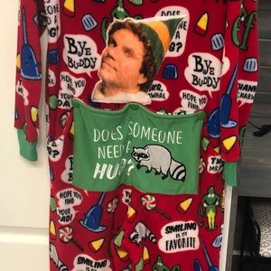 Elf one-piece, cozy pajamas